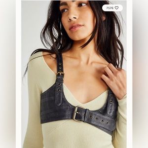 Free People Rebel Leather Harness